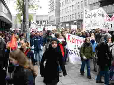 30.11.05 Demo gegen Studiengebühren