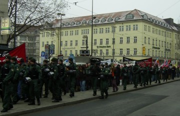 Anti-NATO-Demo, Muenchen, 4.2.06
