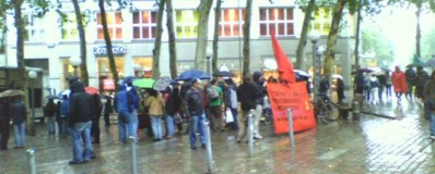 Hamburg: 11.8.07, Kundgebung gegen G8-Repression