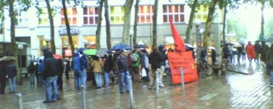 Hamburg: 11.8.07, Kundgebung gegen G8-Repression Hamburg: 11.8.07, Kundgebung gegen G8-Repression