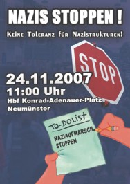 Antifa-Demo in Neumünster