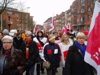 Streik an Uniklinik Kiel Streik an Uniklinik Kiel