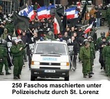 Antifa-Demo Lübeck 29.3.08