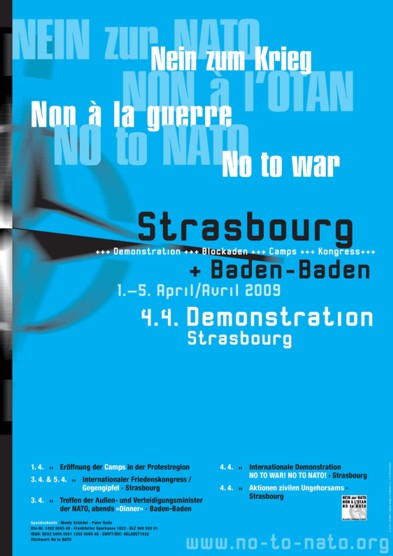 Aktionen gegen 60 Jahre NATO Aktionen gegen 60 Jahre NATO