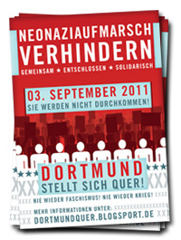 Neonaziaufmarsch verhindern, Dortmund, 3. September 2011