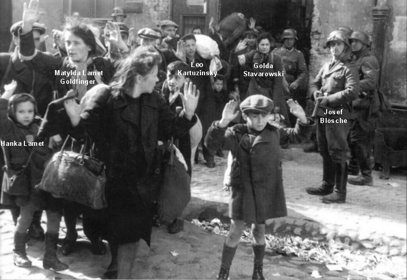 Foto aus dem Warschauer Ghetto -nicht von Kinderaugen erpressen lassen?