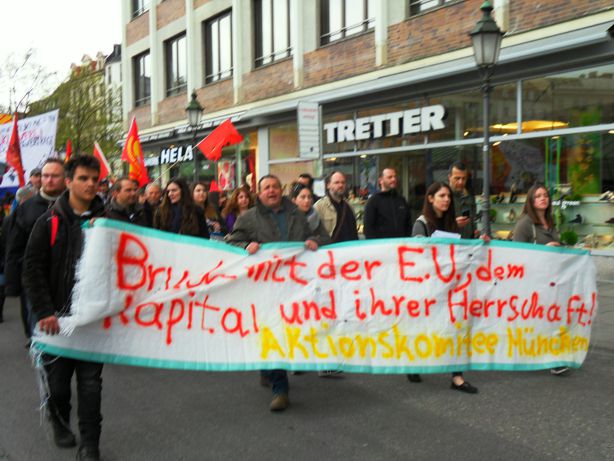 München, 1. Mai 2016: Gegen die EU!