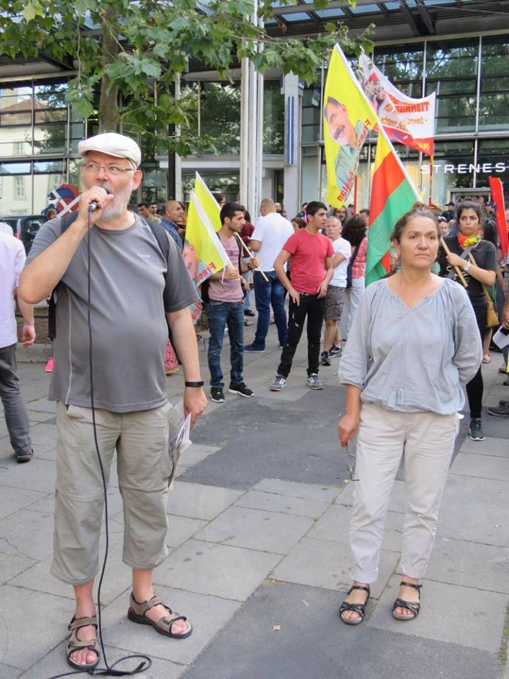 30.7.16, Stuttgart: Demonstration gegen das Erdogan-Regime