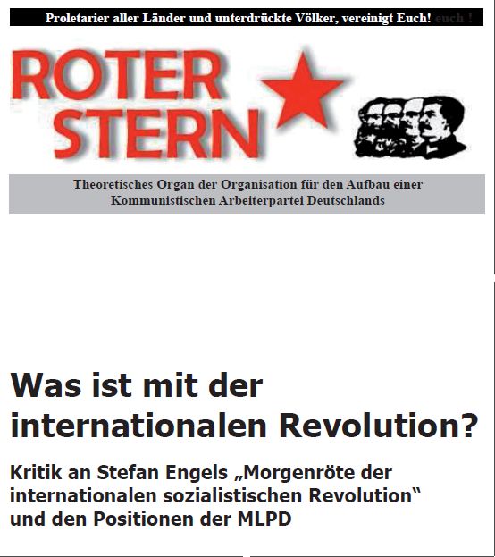 Kritik an Stefan Engels Buch "Morgenröte der internationalen..."