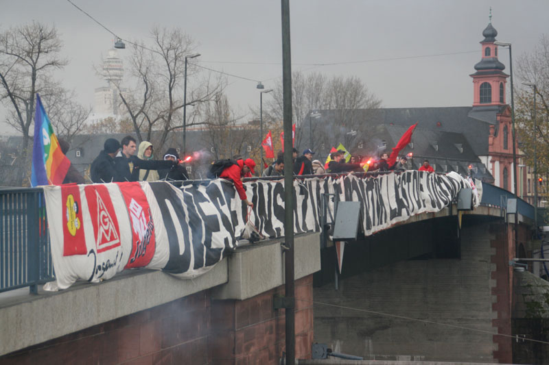 10.11.2010 Frankfurt Jugendprotest gegen Sozialabbau