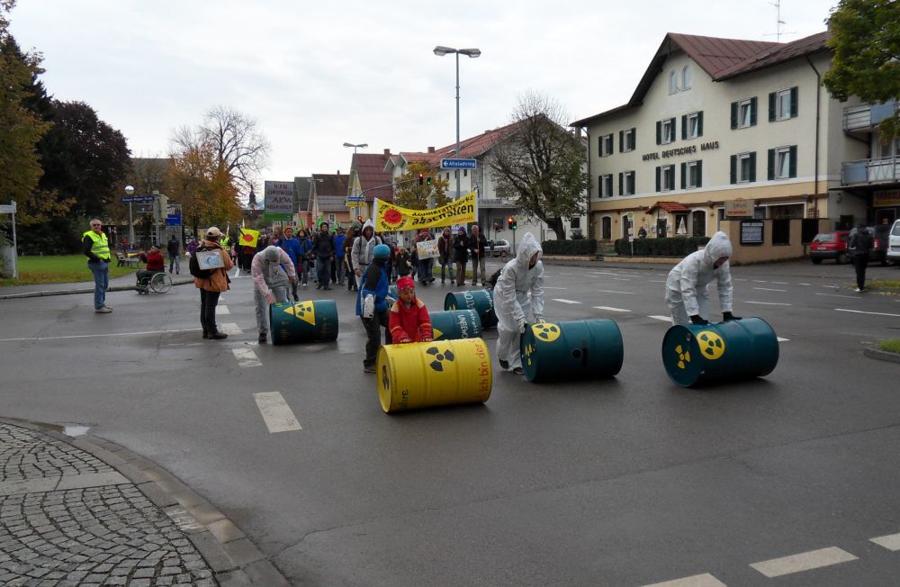 Anti-Atom-Demo Sonthofen 25.10.2010