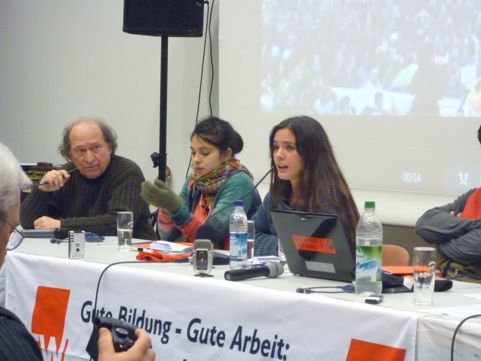 7. Februar 2012, München, Chile-Solidarität