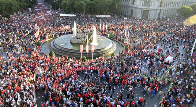 14.November 2012: Generalstreik in Spanien, Madrid