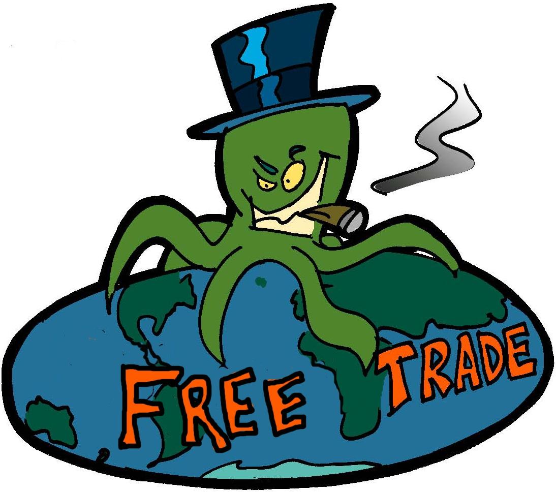 Freier Handel? Oder imperialistischer Krake?