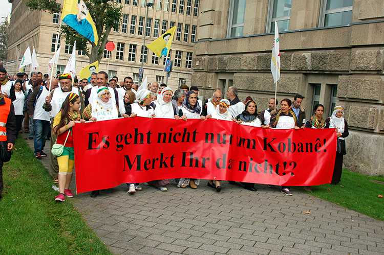 11.10.14, Düsseldorf: Es geht nicht nur um Kobane!
