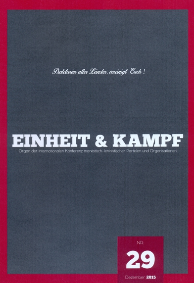 Einheit & Kampf Nr.29, internationale marx.-lenin. Zeitschrift