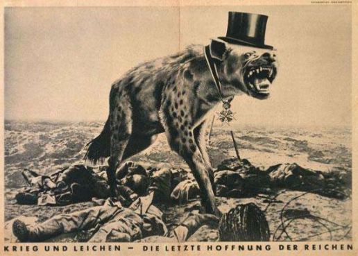 John Heartfield, Krieg und Leichen - die letzte Hoffnung der Reichen