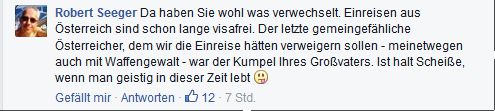 Facebook-Kommentar zu AfD "Kinder abknallen"