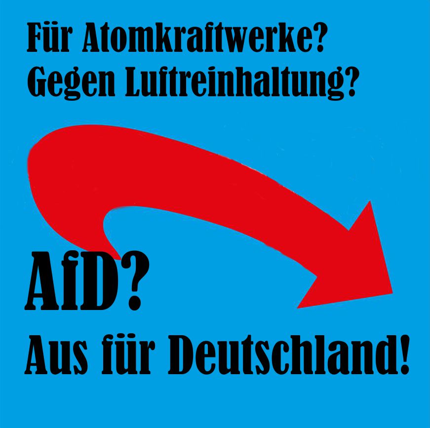 Anti-AfD-Aufkleber: Aus für Deutschland II