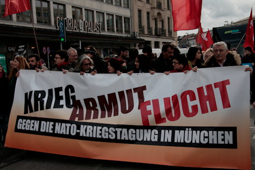 13.2.16, München: Protest gegen die "Sicherheitskonferenz"