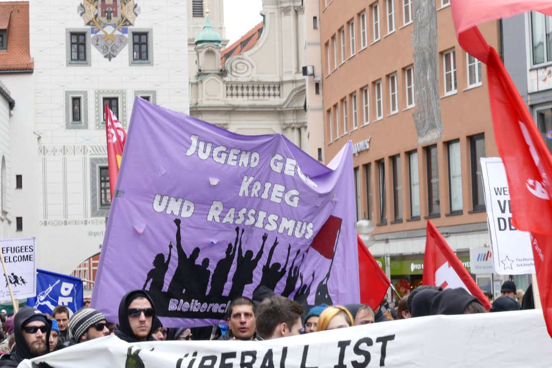 13.2.16, München: Jugend gegen Krieg