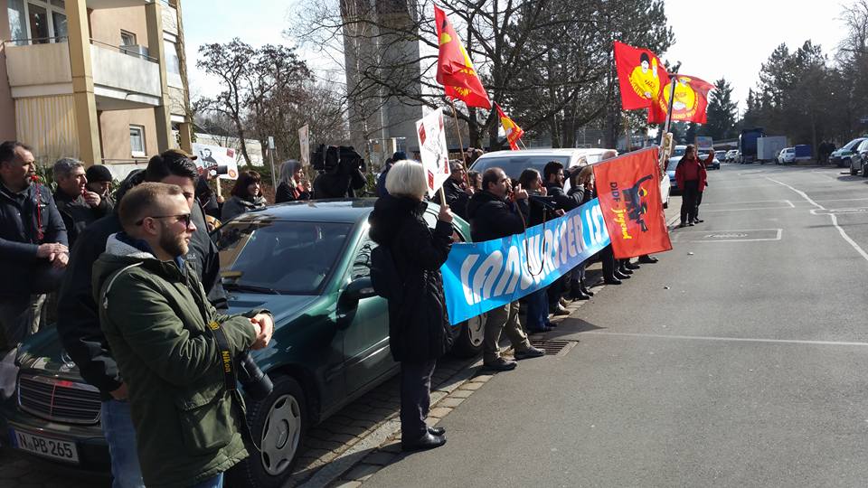 27.2.16, Nürnberg-Langwasser: Proteste gegen Nazis