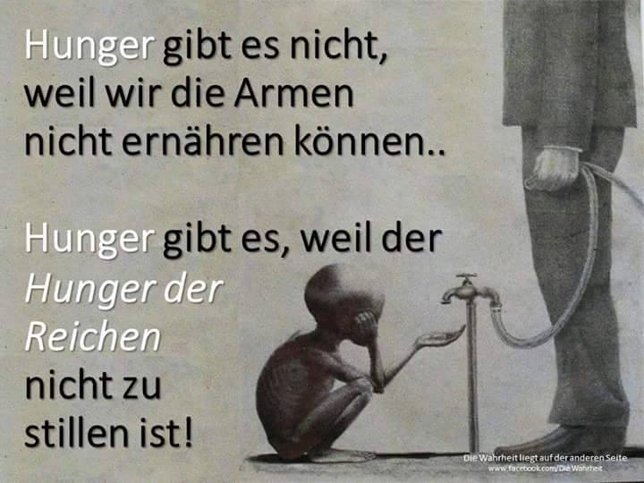 Der Hunger nach Profit ist unstillbar!