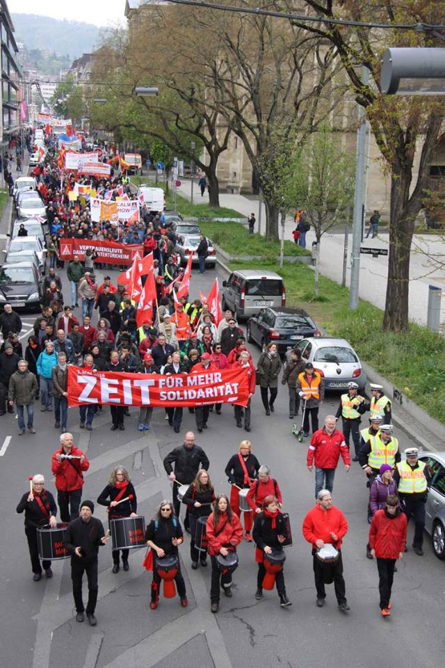 1. Mai 2016, Stuttgart: Arbeit für alle!