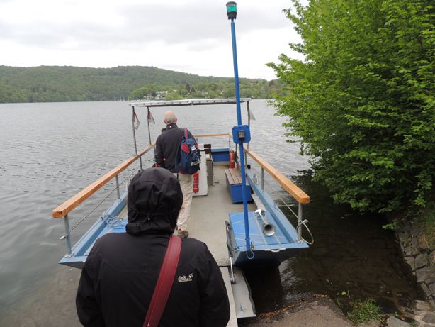 14.5.16: Fähre auf dem Edersee nach Asel-Süd