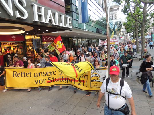 6.6.16, Stuttgart: 324. Montagsdemonstration gegen S21
