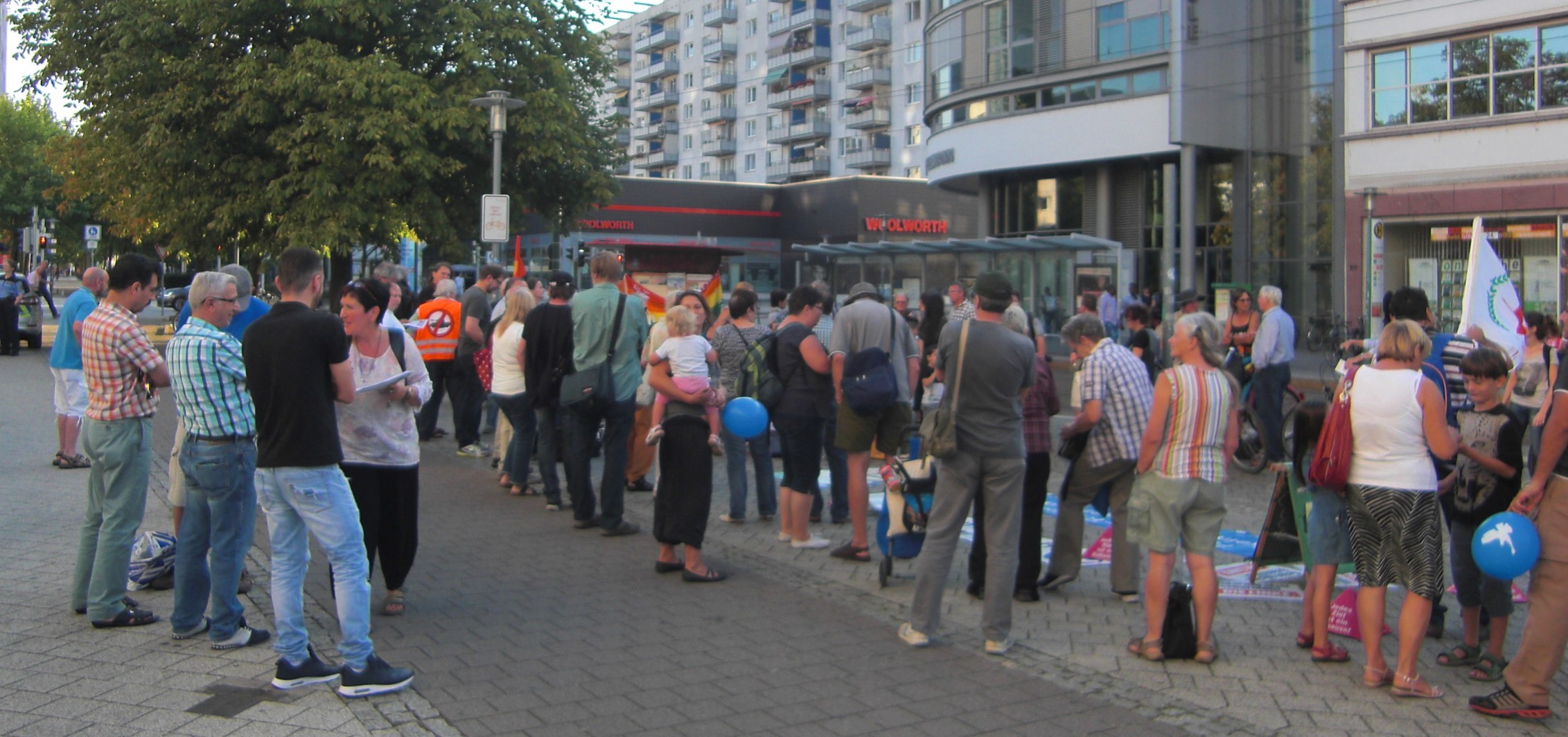 1.9.16, Magdeburg: Demonstration zum Antikriegstag