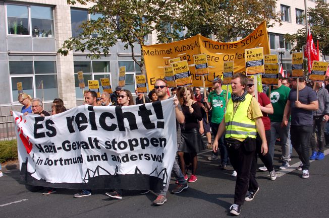 24.9.16, Dortmund: Es reicht! Demo gegen Nazis