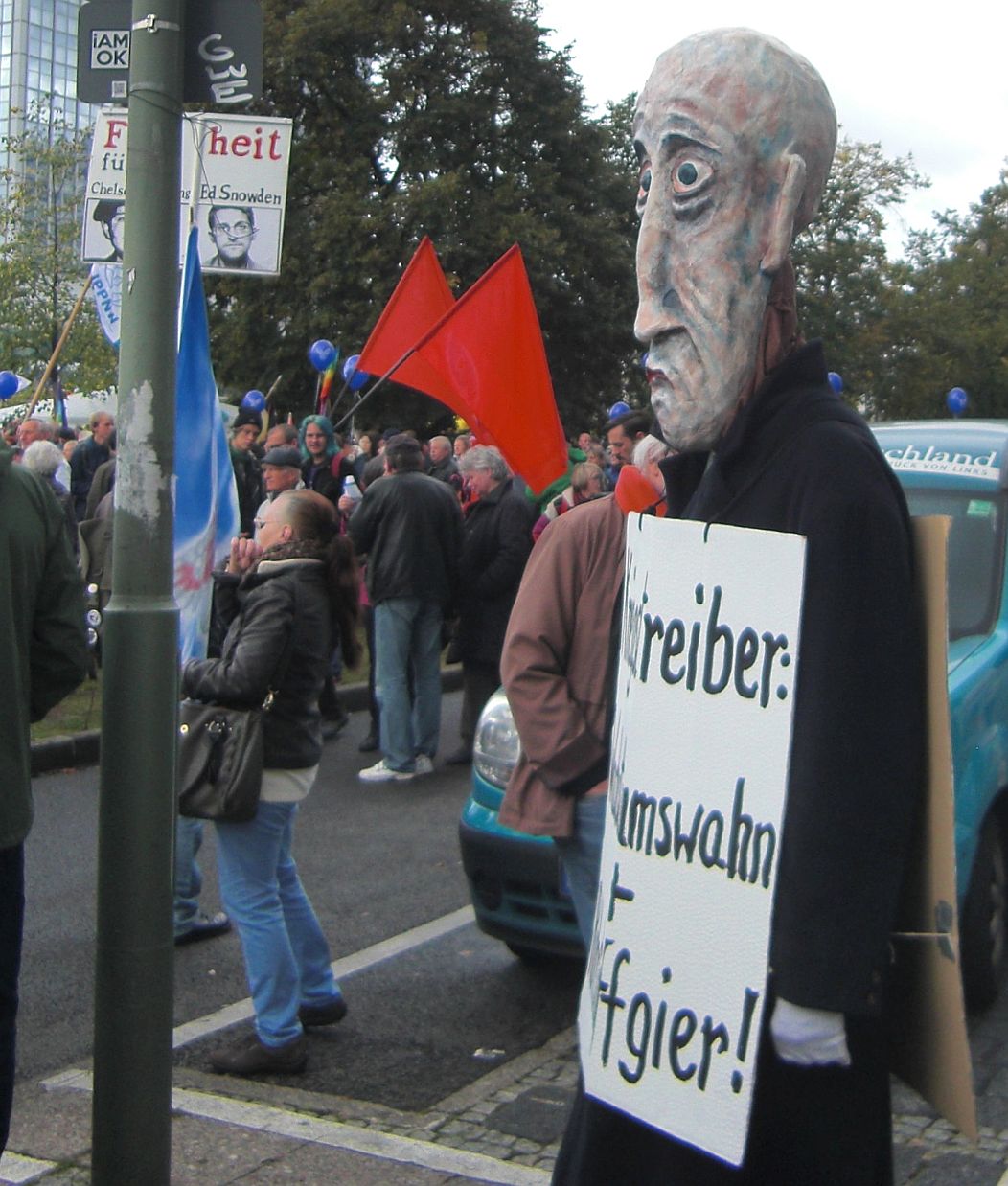 8.10.16, Berlin: Demo für Frieden gegen Krieg