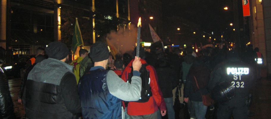 Magdeburg, 5.11.16: Protest gegen Erdogan-Diktatur