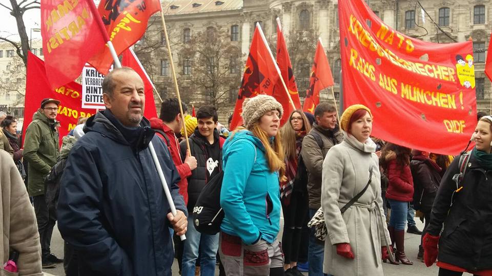 18.2.17, München: Protest gegen NATO-Sicherheitskonferenz