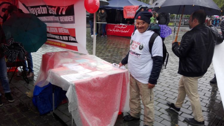 Unser Stand am 1.Mai 17 in Köln