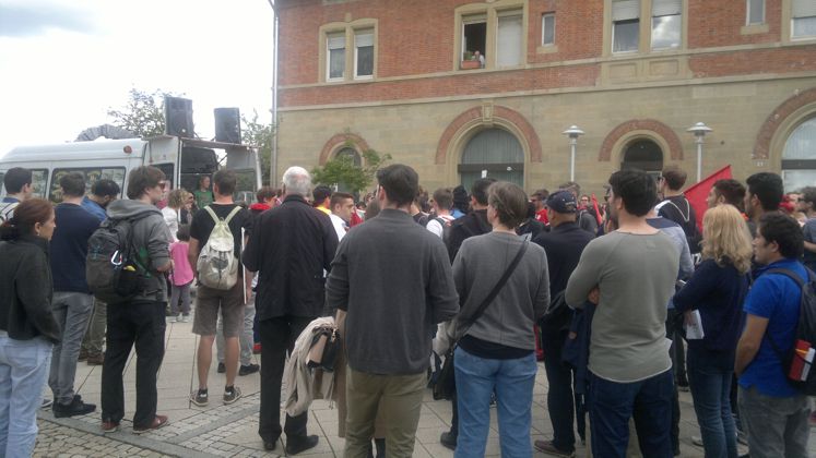 13.5.17, Herrenberg: Kundgebung gegen Abschiebungen nach Afghanistan