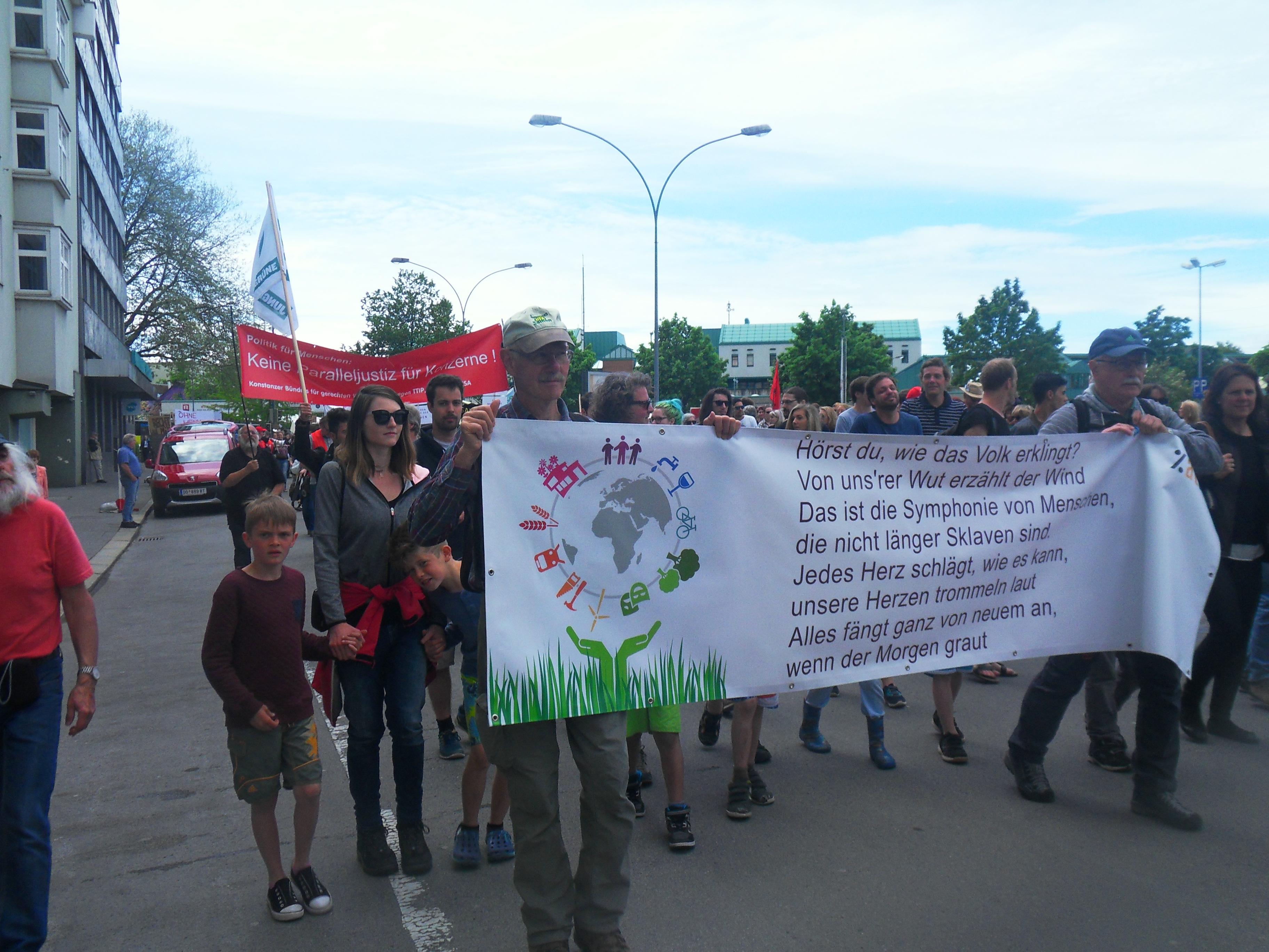Bregenz, 20.5.17: 5. March against Monsanto