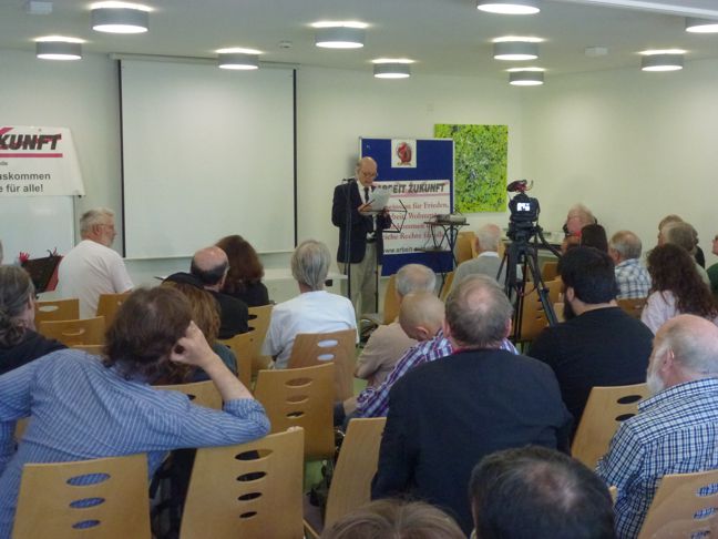 10.6.17, Tübingen: Prof. Grover Furr spricht über Trotzkis Lügen