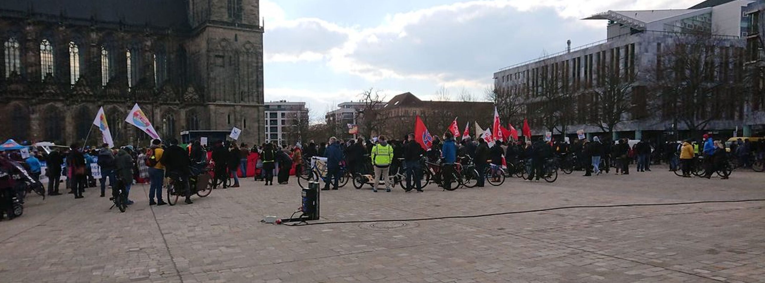 Magdeburg: Aktion gegen den Krieg!