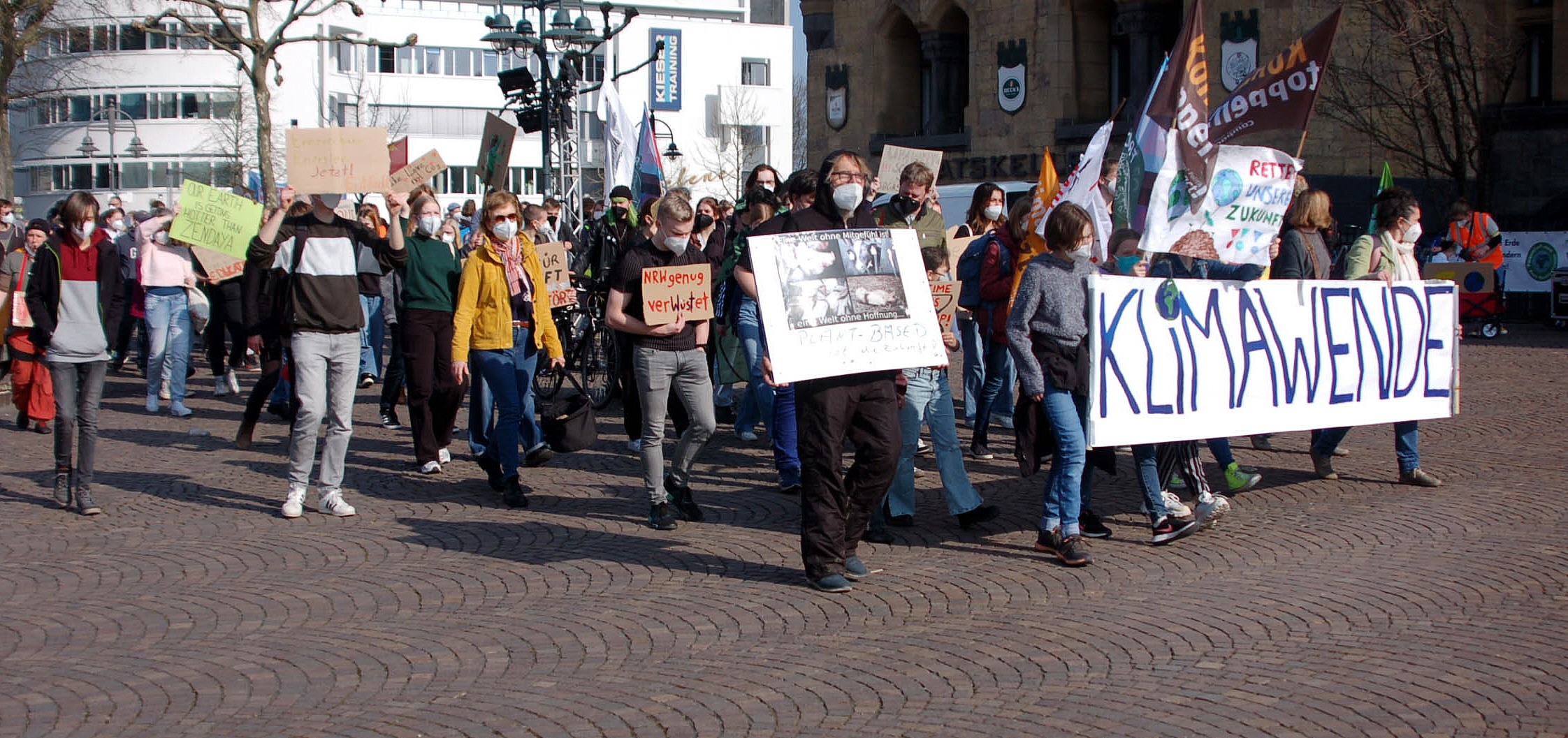 Fridays for Future: Recklinghausen: Erfolgreiche Aktionen zum weltweiten Klimastreiktag im März