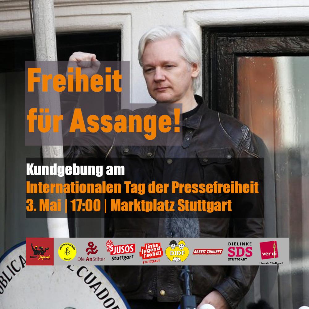 Stuttgart: Freiheit für Assange