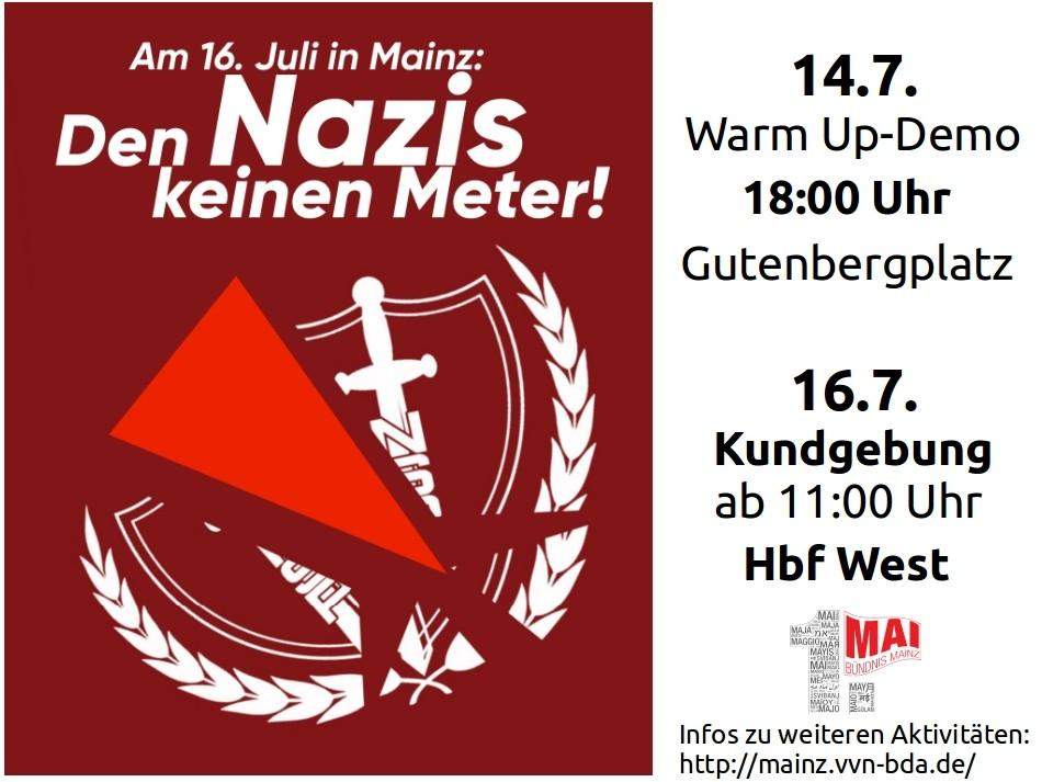 Neonazipartei Neue Stärke in Mainz – kläglich gescheitert