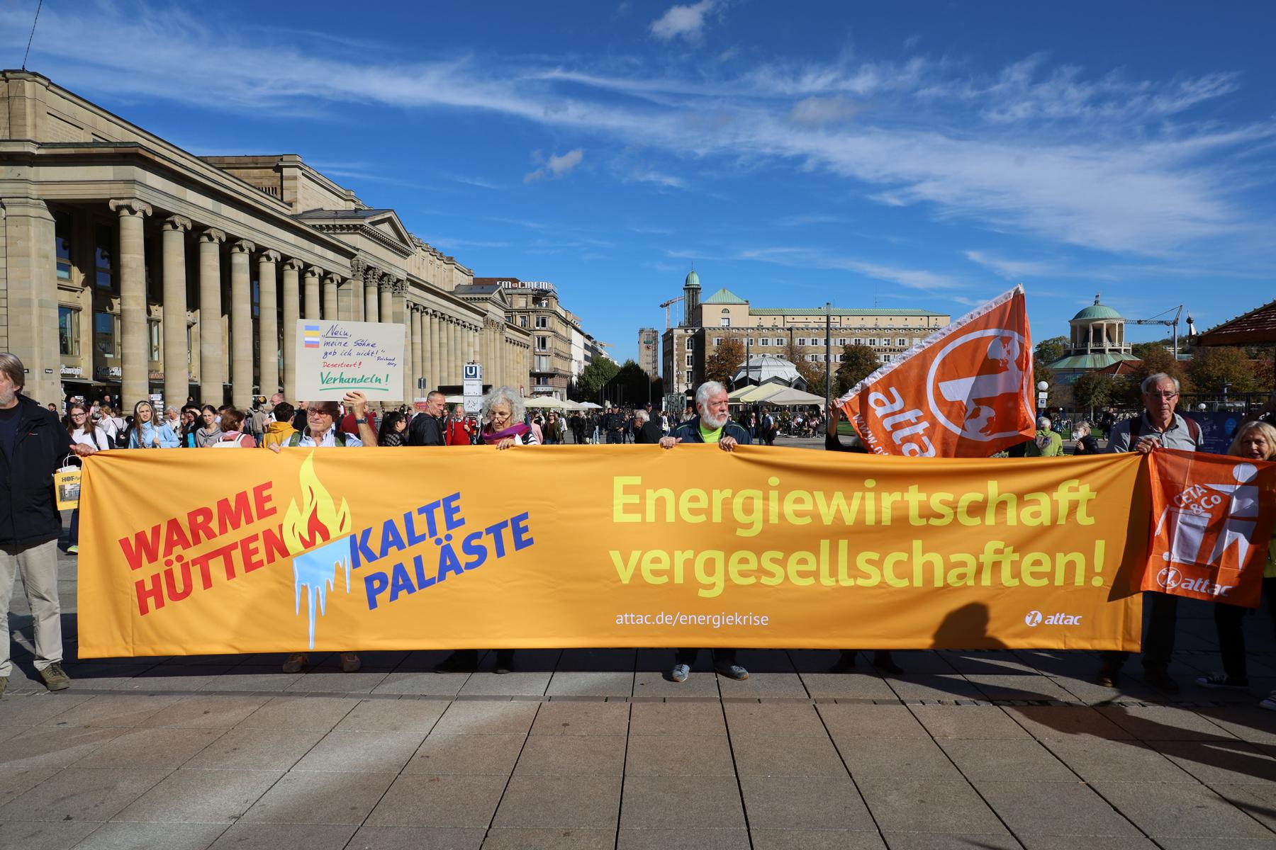 Solidarischer Herbst: Löhne rauf, Preise runter!