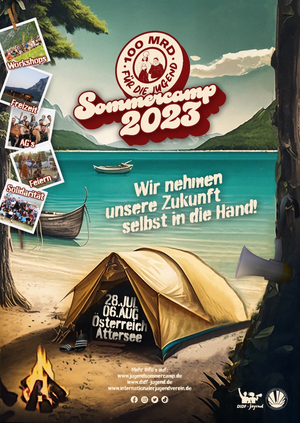 Sommercamp 2023: Wir nehmen unsere Zukunft selbst in die Hand!