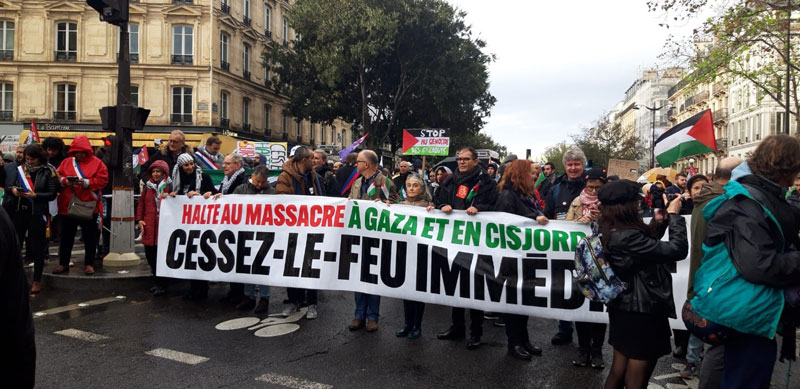 Gaza: Paris, Straßburg, Lyon, … wir sind mit dir!