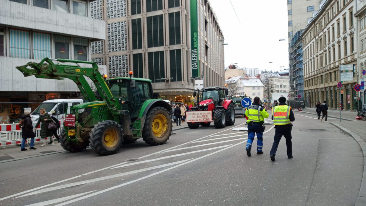 Bauernproteste gehen weiter!