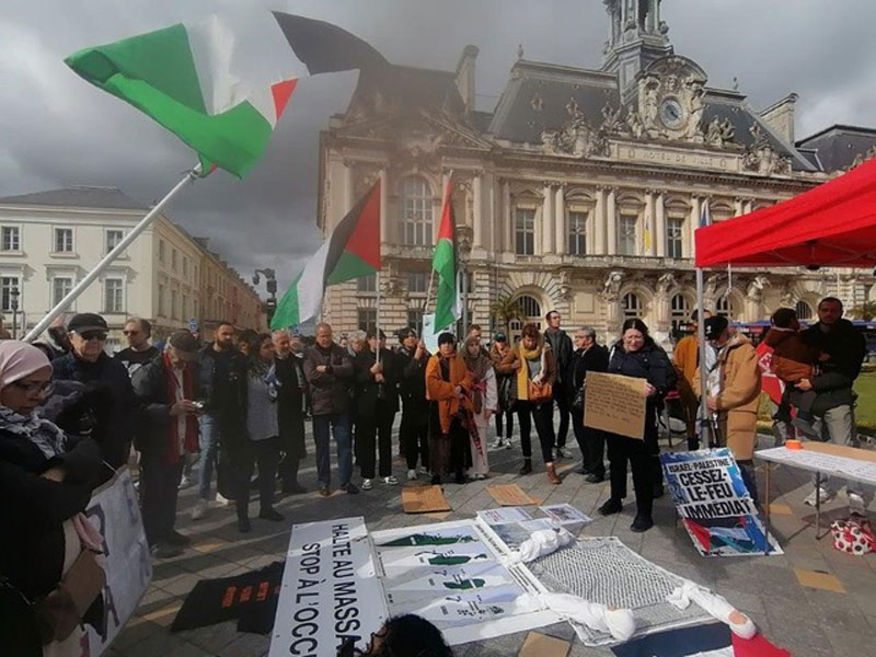 Frankreich: Aktivitäten rund um den Tag des Palästinensischen Bodens